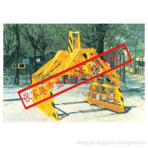 Manual Connection Rod Type Sheet Grab/Tongs of Crane Lifter
